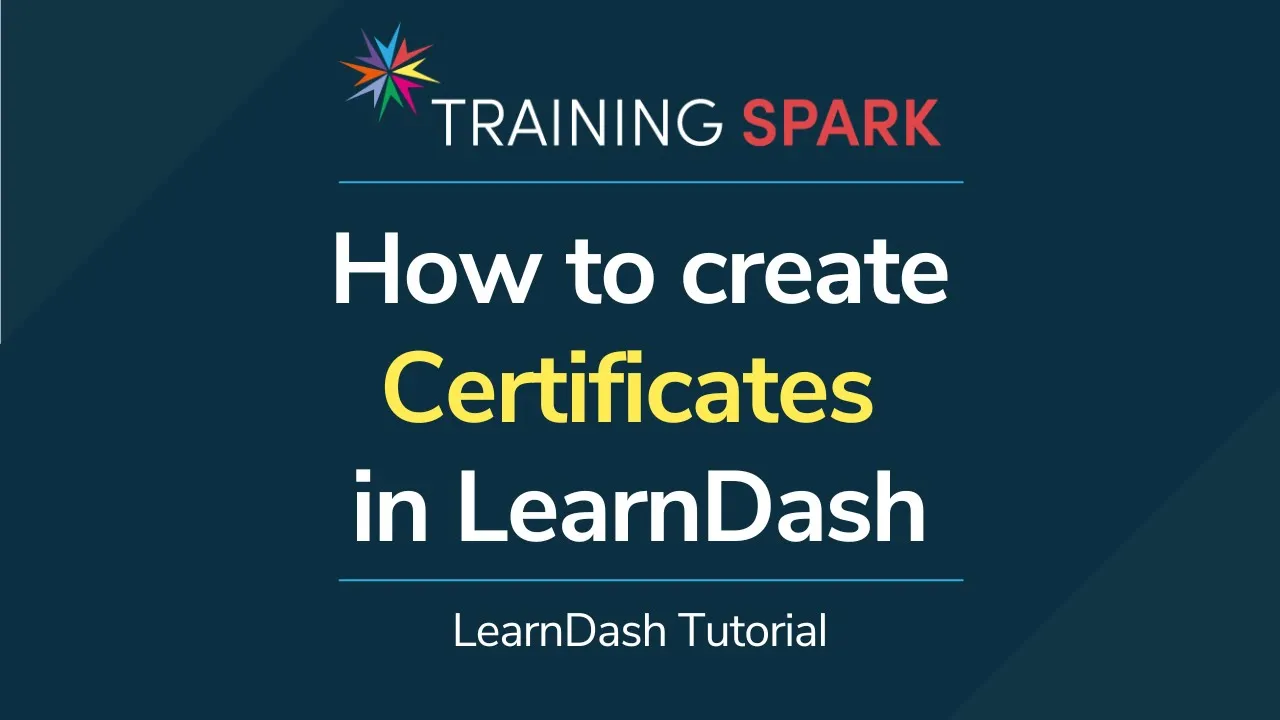 How To Create Certificates In Learndash 8235