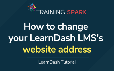 How to change your LearnDash LMS’s website address