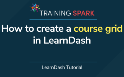 How to create a course grid in LearnDash