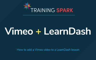 How to add a Vimeo video to a LearnDash lesson